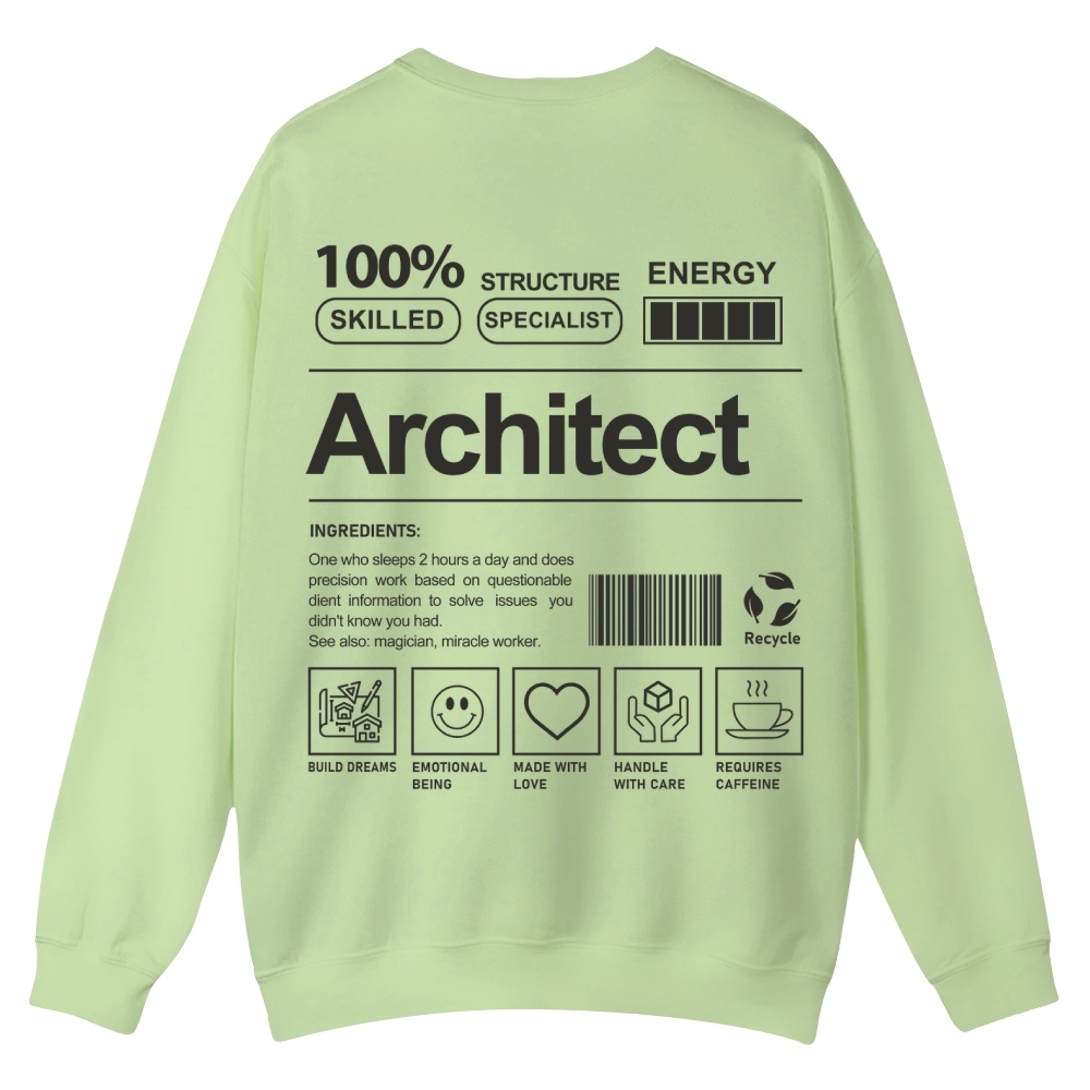 Architect Casual Crewneck Sweatshirt