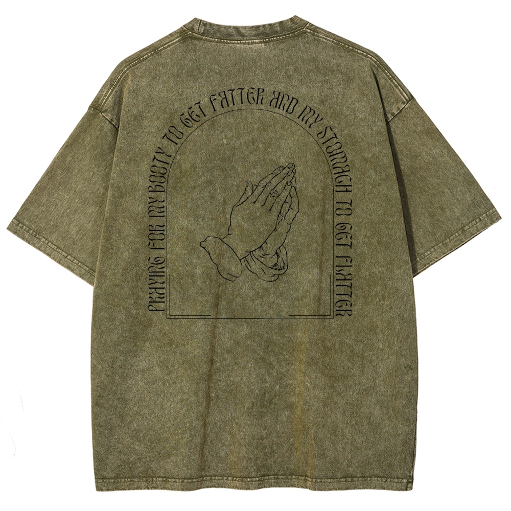 Vintage Snowflake Washed T-Shirt 2406003487-moweekender