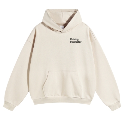Driving Instructor Unisex Casual Anime Print Hoodie-moweekender