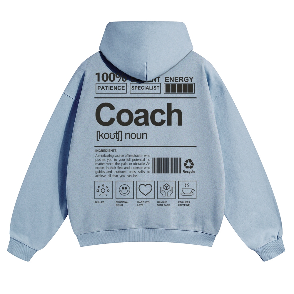 Coach Solid Color Hoodie-moweekender