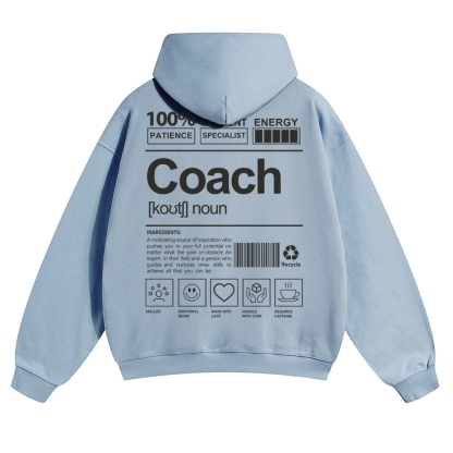 Coach Solid Color Hoodie-moweekender