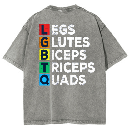 Legs Unisex Vintage Washed Short Sleeve T-Shirt-moweekender