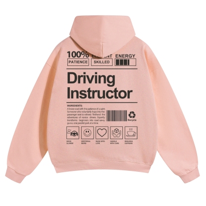 Driving Instructor Unisex Casual Anime Print Hoodie-moweekender