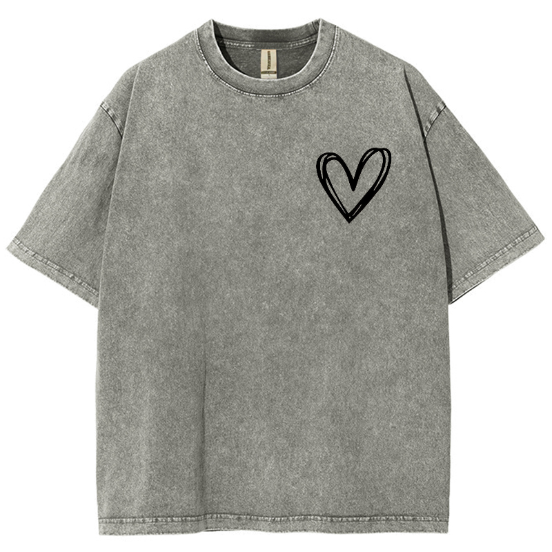 Dear Person Behind Me... Washed Oversized T-Shirt-moweekender