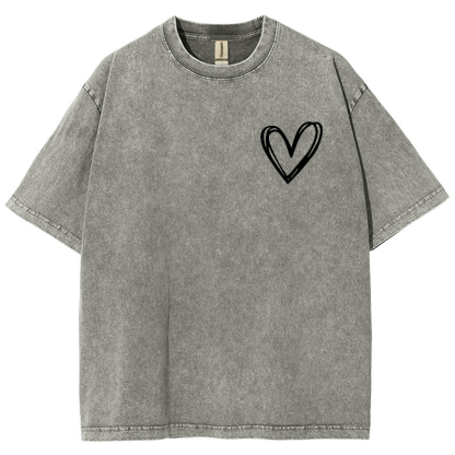 Dear Person Behind Me... Washed Oversized T-Shirt-moweekender