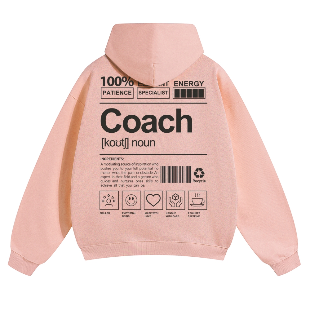 Coach Solid Color Hoodie-moweekender
