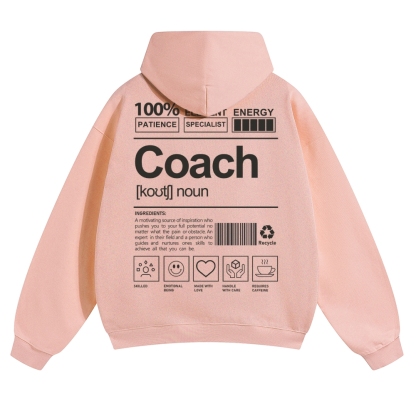 Coach Solid Color Hoodie-moweekender