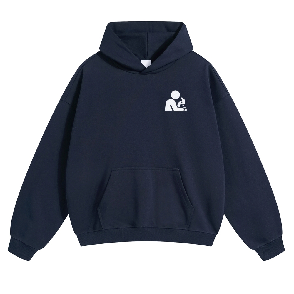 Laboratory Scientist Solid Color Hoodie-moweekender