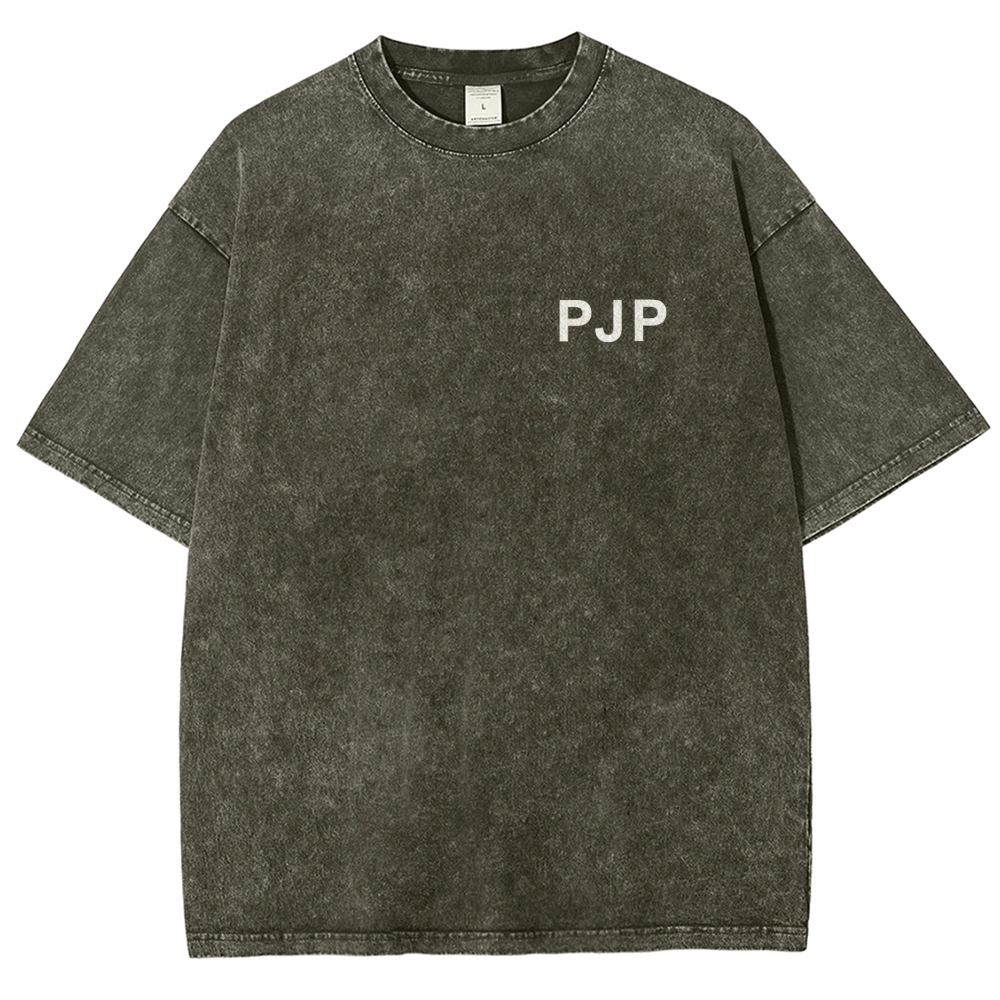 Permanent Jewelry Plug Unisex Fit Washed T-Shirt-moweekender