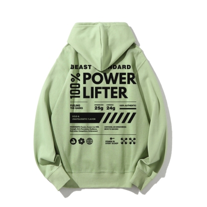 Power Lifter Casual Hoodie-moweekender