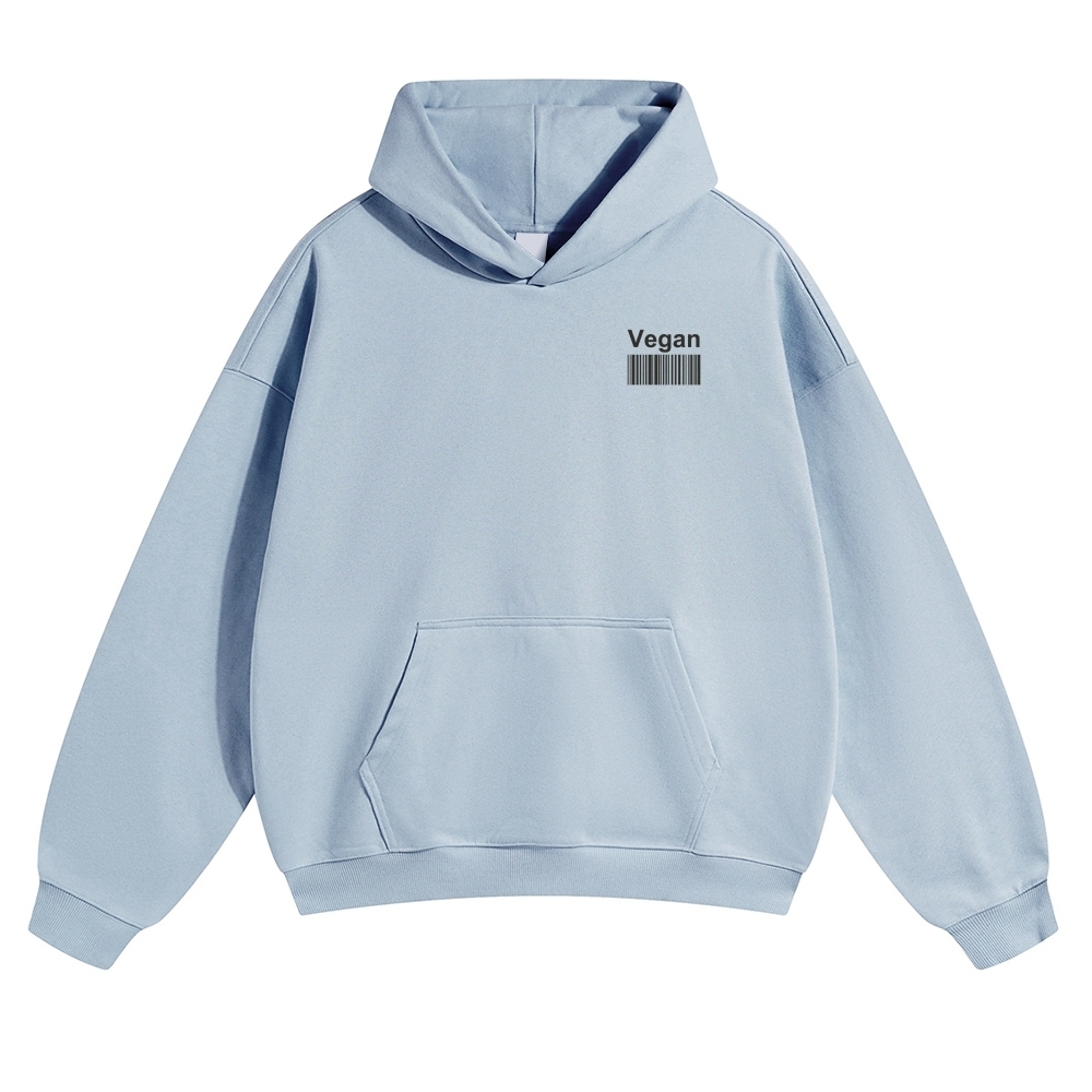 Vegan Unisex Casual Anime Print Hoodie-moweekender