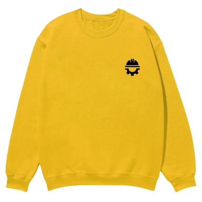 Civil Engineer Pattern Crew Neck Sweatshirt-moweekender