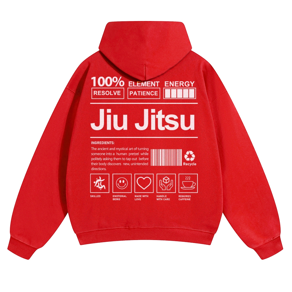 Jiu Jitsu Unisex Casual Anime Print Hoodie-moweekender