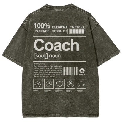 Coach Unisex Fit Washed T-Shirt-moweekender
