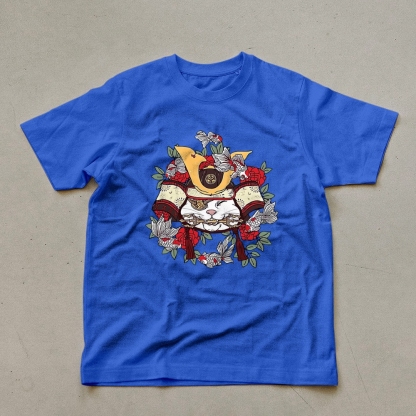 Japanese Goldfish Cat Casual Unisex Prints T-Shirt-moweekender