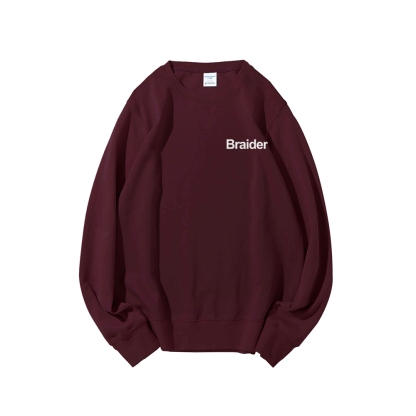 Braider Artist Casual Crewneck Sweatshirt-moweekender