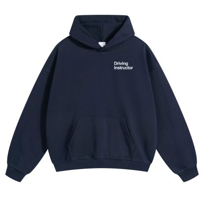 Driving Instructor Unisex Casual Anime Print Hoodie-moweekender