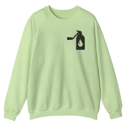 Firefighter Casual Crewneck Sweatshirt-moweekender