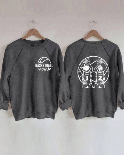 Casual Sport Basketball Printed Sweatshirt-moweekender