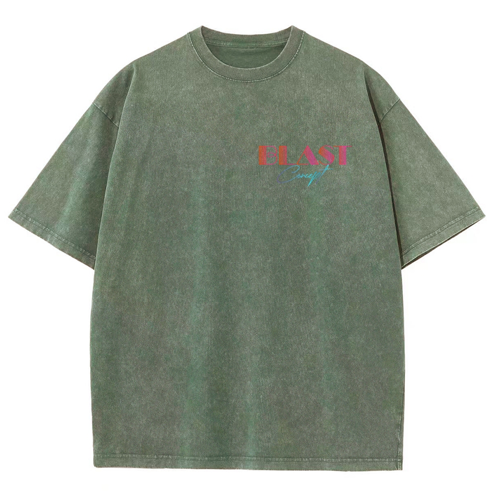 Unisex Fit Washed T-Shirt-moweekender