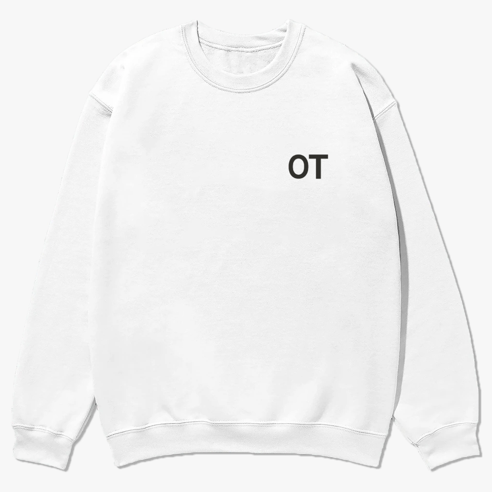 Occupational Therapist Casual Crewneck Sweatshirt-moweekender