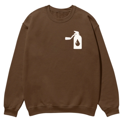 Firefighter Casual Crewneck Sweatshirt-moweekender