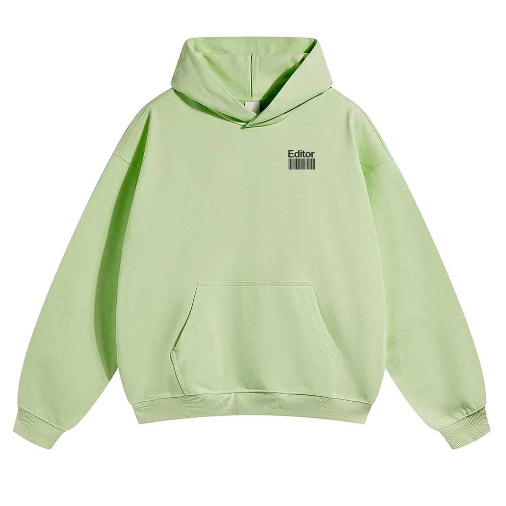 Editor Unisex Casual Anime Print Hoodie-moweekender