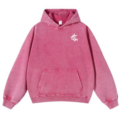Jiu Jitsu Printed Vintage Washed Hoodie-moweekender