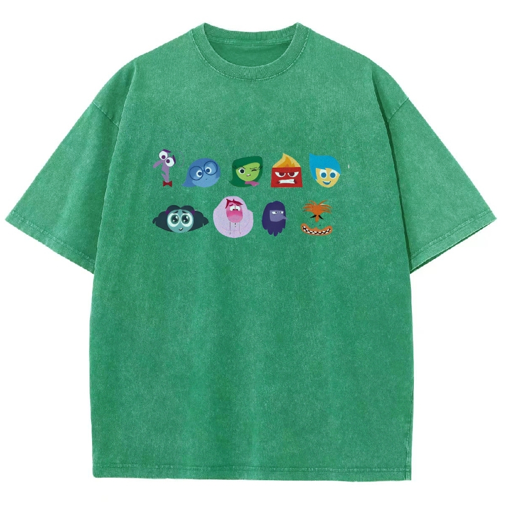 It's Okay To Feel All The Feels Washed T-shirt-moweekender