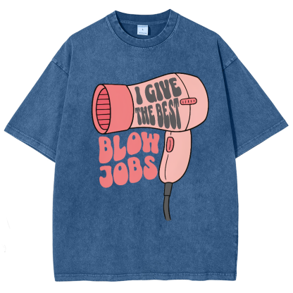 In My Hair Stylist Era Unisex Fit Washed T-Shirt-moweekender