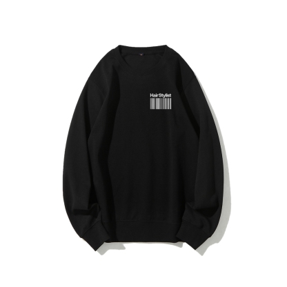 Hair Stylist Crew Neck Long Sleeve Sweatshirt-moweekender