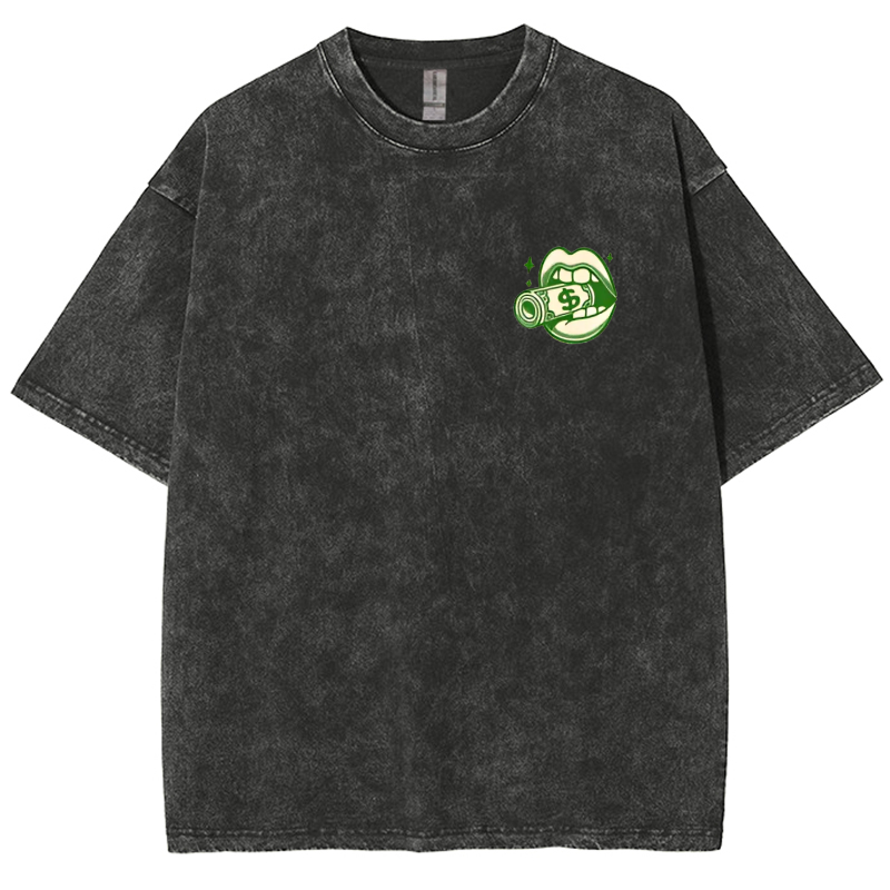 I'm Boring Baby Unisex Fit Washed Oversized T-Shirt-moweekender