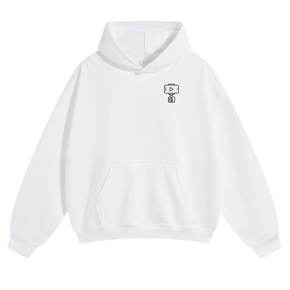 Vlogger Unisex Casual Anime Print Hoodie-moweekender