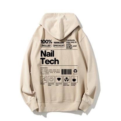 Nail Tech Casual Hoodie-moweekender