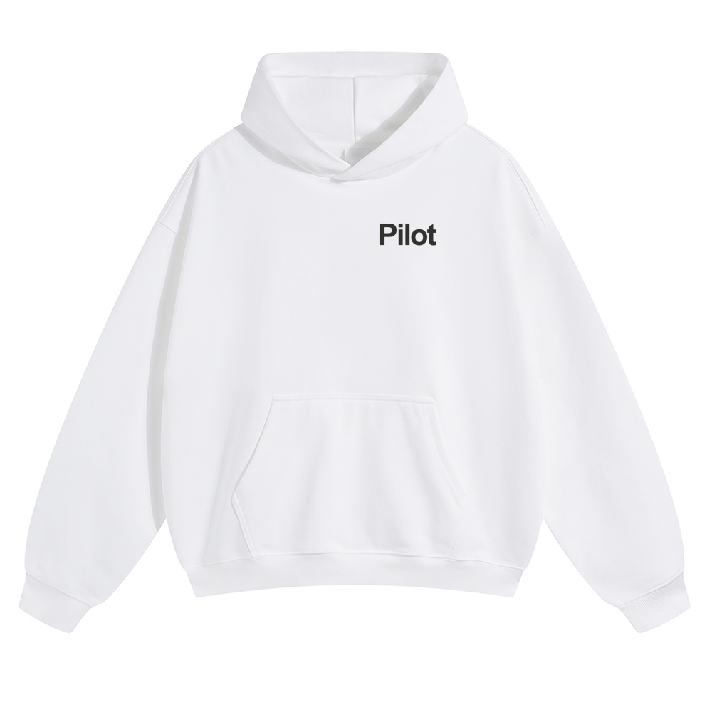 Pilot Solid Color Hoodie-moweekender