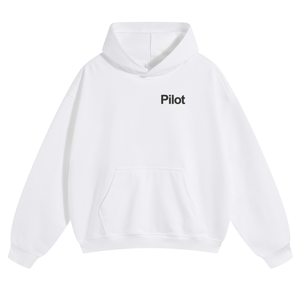 Pilot Solid Color Hoodie-moweekender