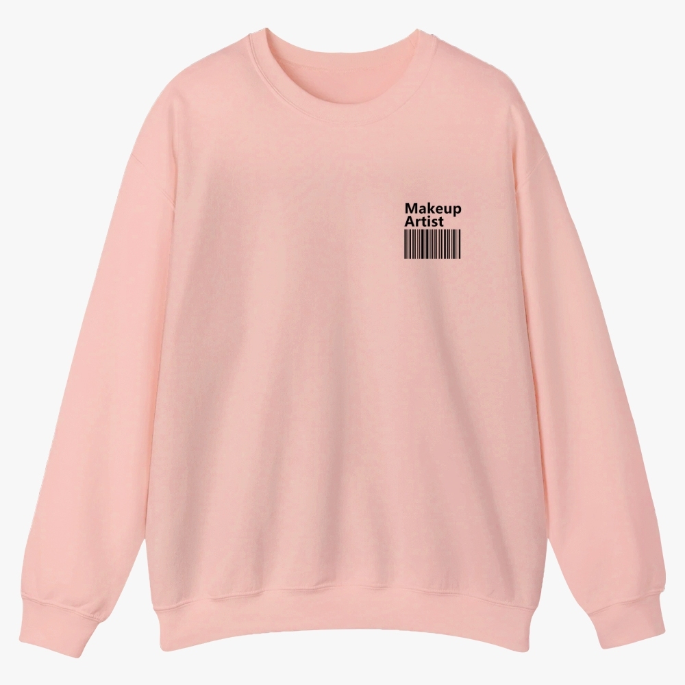 Makeup Artist Casual Crewneck Sweatshirt-moweekender