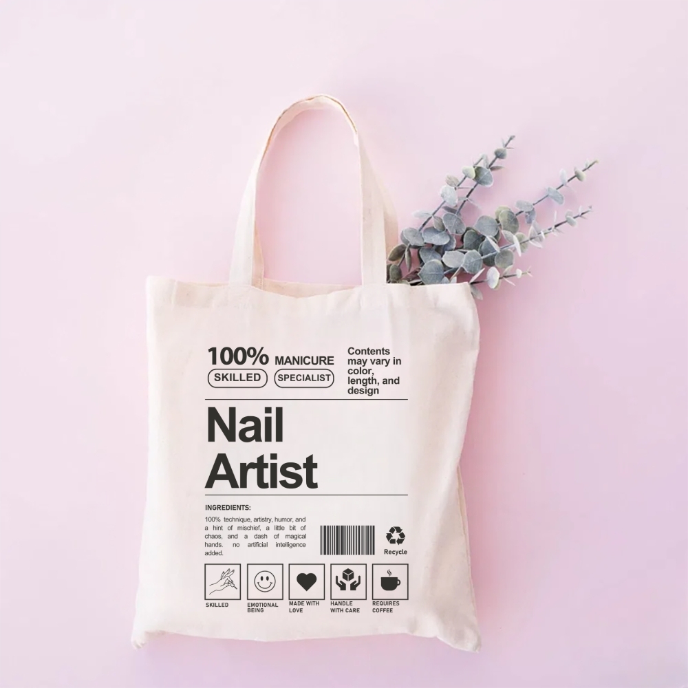 Nail Artist Tote Bag-moweekender
