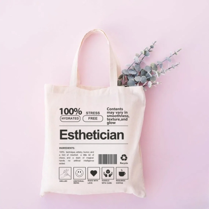 Esthetician Tote Bag-moweekender