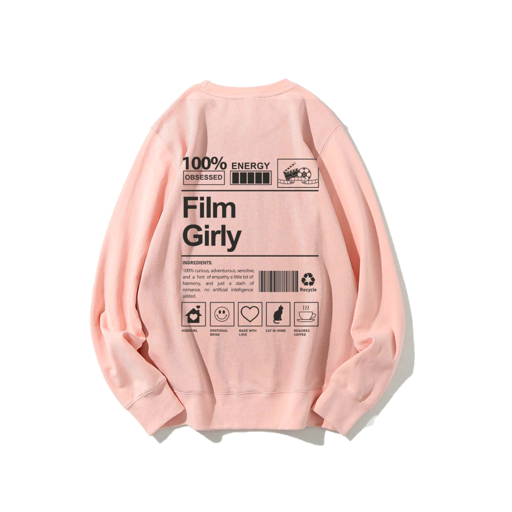 Film Giry Casual Crewneck Sweatshirt-moweekender