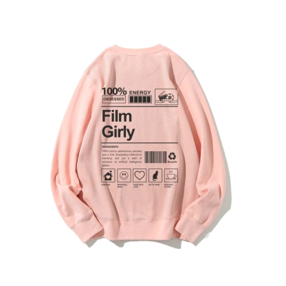Film Giry Casual Crewneck Sweatshirt-moweekender
