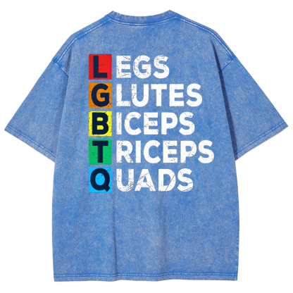 Legs Unisex Vintage Washed Short Sleeve T-Shirt-moweekender