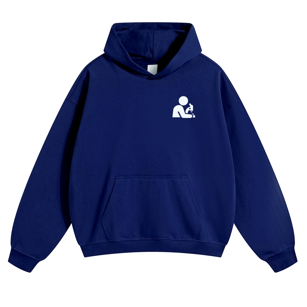 Laboratory Scientist Solid Color Hoodie-moweekender