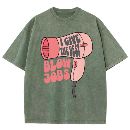 In My Hair Stylist Era Unisex Fit Washed T-Shirt-moweekender