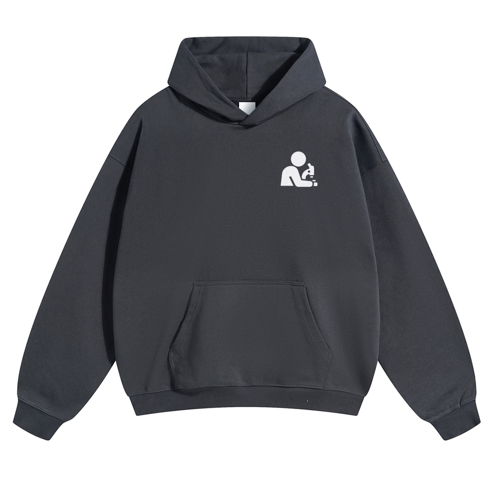 Laboratory Scientist Solid Color Hoodie-moweekender