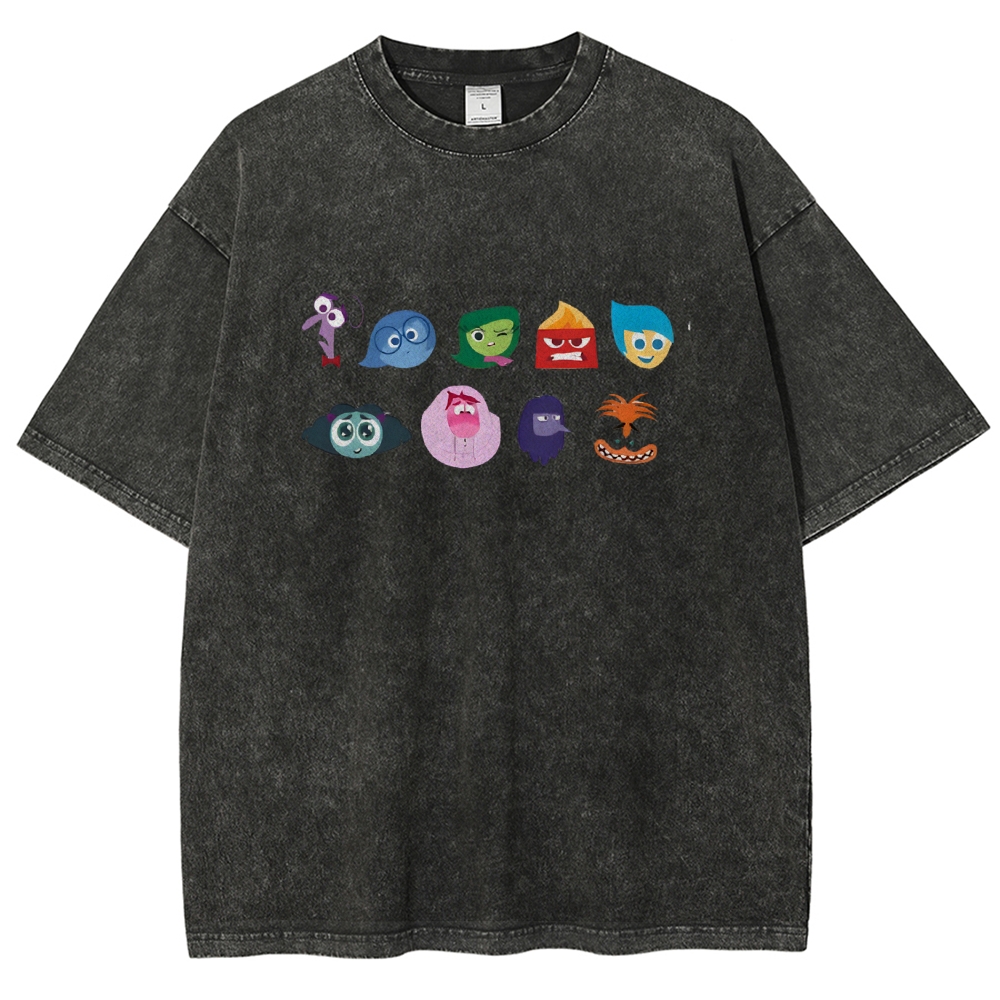 It's Okay To Feel All The Feels Washed T-shirt-moweekender