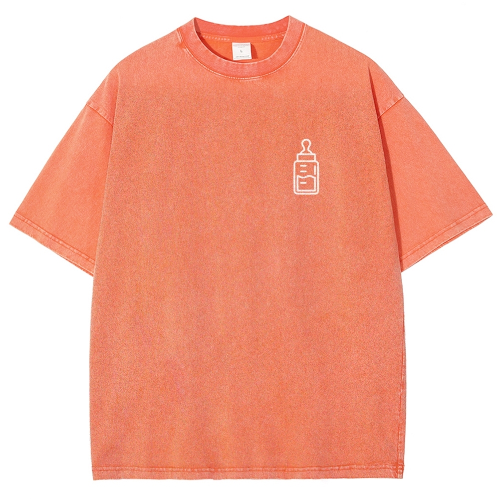 Childminder Unisex Fit Washed T-Shirt-moweekender