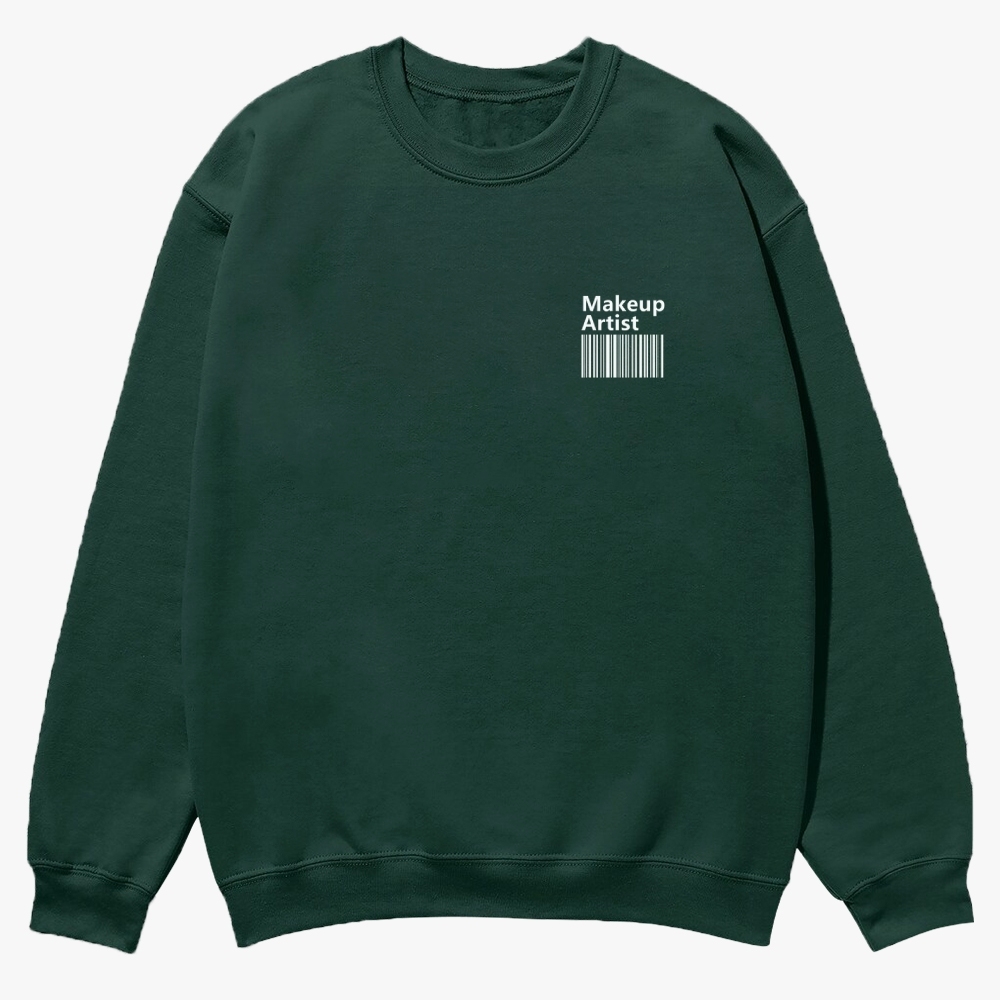 Makeup Artist Casual Crewneck Sweatshirt-moweekender