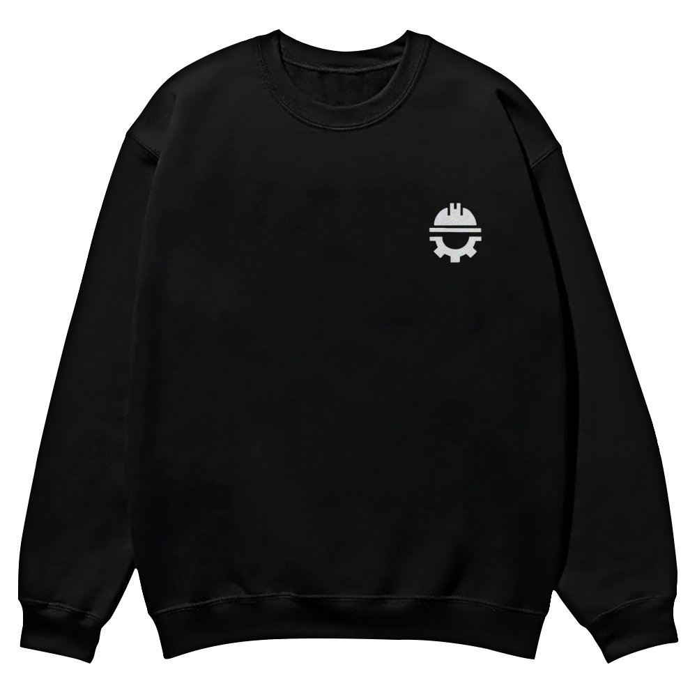 Civil Engineer Pattern Crew Neck Sweatshirt-moweekender