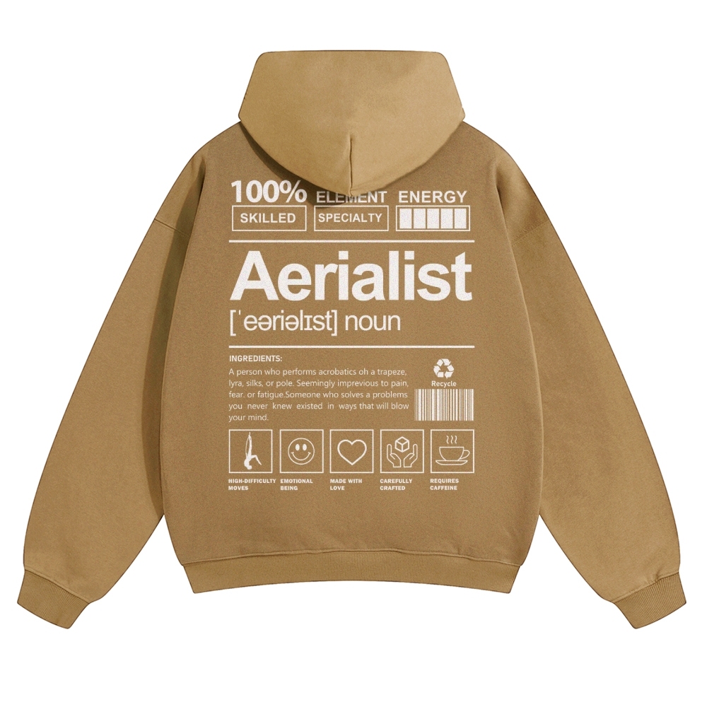 Aerialist Solid Color Hoodie-moweekender